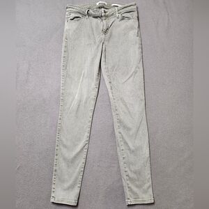 Guess Women's Sexy Curve Skinny Jeans in Faded Green Sz 29